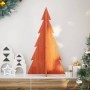 Christmas tree ornament made of solid brown waxed pine wood, 80 cm. by , Christmas trees - Ref: Foro24-858170, Price: 57,18 €...