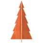 Christmas tree ornament made of solid brown waxed pine wood, 80 cm. by , Christmas trees - Ref: Foro24-858170, Price: 57,18 €...