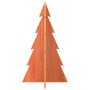 Árbol de Navidad de adorno madera maciza pino marrón cera 80 cm de , Arboles de navidad - Ref: Foro24-858170, Precio: 57,18 €...