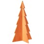 Árbol de Navidad de adorno madera maciza pino marrón cera 80 cm de , Arboles de navidad - Ref: Foro24-858170, Precio: 57,18 €...