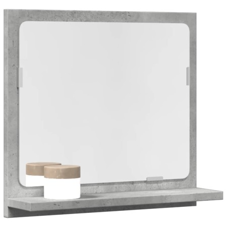 Mirror bathroom furniture in gray concrete engineered wood 40x11x37 cm | Foro24|Onlineshop| Casa, Jardín y Más Foro24.es