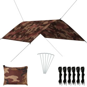 Camouflage outdoor tarpaulin 3x2 m by vidaXL, Umbrellas - Ref: Foro24-93059, Price: 27,99 €, Discount: %