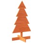 Árbol de Navidad de adorno madera maciza pino marrón cera 80 cm | Foro24|Onlineshop| Casa, Jardín y Más Foro24.es