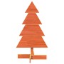 Árbol de Navidad de adorno madera maciza pino marrón cera 80 cm | Foro24|Onlineshop| Casa, Jardín y Más Foro24.es