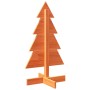 Árbol de Navidad de adorno madera maciza pino marrón cera 80 cm | Foro24|Onlineshop| Casa, Jardín y Más Foro24.es