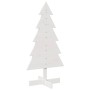 Christmas tree ornament made of solid white pine wood 100 cm by , Christmas trees - Ref: Foro24-858187, Price: 48,15 €, Disco...