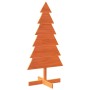 Christmas tree ornament made of solid brown waxed pine wood, 120 cm. | Foro24|Onlineshop| Casa, Jardín y Más Foro24.es