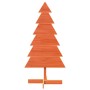 Christmas tree ornament made of solid brown waxed pine wood, 120 cm. | Foro24|Onlineshop| Casa, Jardín y Más Foro24.es