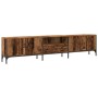 TV stand with aged engineered wood drawer 200x25x44 cm by , TV Furniture - Ref: Foro24-857696, Price: 122,85 €, Discount: %