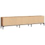 TV stand with aged engineered wood drawer 200x25x44 cm by , TV Furniture - Ref: Foro24-857696, Price: 122,85 €, Discount: %