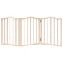 Puerta para perros plegable 3 paneles madera de álamo 150 cm de , Casetas y cercados para perros - Ref: Foro24-352204, Precio...