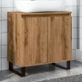 Engineered wood bathroom cabinet in artisan oak, 58x33x60 cm | Foro24|Onlineshop| Casa, Jardín y Más Foro24.es