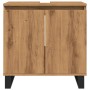 Engineered wood bathroom cabinet in artisan oak, 58x33x60 cm | Foro24|Onlineshop| Casa, Jardín y Más Foro24.es