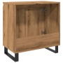 Armario de baño madera de ingeniería roble artisan 58x33x60 cm de , Muebles de baño - Ref: Foro24-857221, Precio: 62,50 €, De...