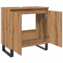 Engineered wood bathroom cabinet in artisan oak, 58x33x60 cm | Foro24|Onlineshop| Casa, Jardín y Más Foro24.es