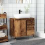 Armario de baño madera de ingeniería envejecida 65x33x60 cm de , Tocadores de baño - Ref: Foro24-857223, Precio: 80,56 €, Des...