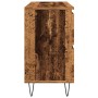 Aged engineered wood bathroom cabinet 80x33x60 cm by , Bathroom furniture - Ref: Foro24-857235, Price: 103,82 €, Discount: %