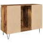 Aged engineered wood bathroom cabinet 80x33x60 cm by , Bathroom furniture - Ref: Foro24-857235, Price: 103,82 €, Discount: %