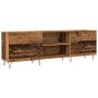 Mueble de TV madera de ingeniería envejecida 150x30x50 cm de , Muebles TV - Ref: Foro24-857326, Precio: 102,83 €, Descuento: %