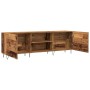 Mueble de TV madera de ingeniería envejecida 150x30x50 cm de , Muebles TV - Ref: Foro24-857326, Precio: 102,83 €, Descuento: %