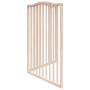 Puerta para perros plegable 2 paneles madera de álamo 160 cm de , Casetas y cercados para perros - Ref: Foro24-352210, Precio...