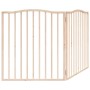 Folding dog gate with 2 panels made of poplar wood, 160 cm. by , Dog kennels and fences - Ref: Foro24-352210, Price: 41,78 €,...