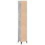 Armario de baño madera contrachapada gris hormigón 30x30x190 cm de , Tocadores de baño - Ref: Foro24-857104, Precio: 74,37 €,...