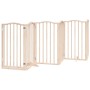 Folding dog gate with 12 panels made of poplar wood, 600 cm. | Foro24|Onlineshop| Casa, Jardín y Más Foro24.es