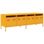 TV stand made of cold-rolled yellow steel 135x39x43.5 cm | Foro24|Onlineshop| Casa, Jardín y Más Foro24.es