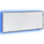 Espejo de baño LED madera ingeniería gris Sonoma 100x8,5x37 cm de , Tocadores de baño - Ref: Foro24-856273, Precio: 75,49 €, ...