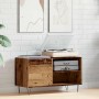 Furniture for records made of aged engineered wood, 84.5x38x48 cm by , Closets and storage - Ref: Foro24-857242, Price: 72,25...