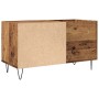 Mueble para discos madera ingeniería envejecida 84,5x38x48 cm de , Armarios y almacenamiento - Ref: Foro24-857242, Precio: 72...