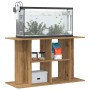 Aquarium-Holzständer aus Eichen-Ingenieurholz, handgefertigt, 100x40x60 cm. von , Aquarium unterstützt - Ref: Foro24-857275, ...