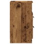 Bedside tables 2 units aged engineered wood 40x36x65 cm by , Lockers and storage cabinets - Ref: Foro24-856845, Price: 109,46...