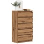 Cajonera de madera de ingeniería roble artisan 60x36x103 cm de , Aparadores - Ref: Foro24-855997, Precio: 111,39 €, Descuento: %