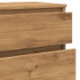 Cajonera de madera de ingeniería roble artisan 60x36x103 cm de , Aparadores - Ref: Foro24-855997, Precio: 111,39 €, Descuento: %