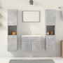 4-piece bathroom furniture set in gray concrete plywood | Foro24|Onlineshop| Casa, Jardín y Más Foro24.es