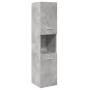 Juego muebles de baño 4 pzas madera contrachapada gris hormigón de , Muebles de baño - Ref: Foro24-3324886, Precio: 272,93 €,...