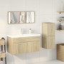 Juego de muebles de baño 4 pzas contrachapada roble Sonoma | Foro24|Onlineshop| Casa, Jardín y Más Foro24.es