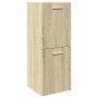 5-piece engineered wood bathroom furniture set in Sonoma oak. by , Bathroom furniture - Ref: Foro24-3325002, Price: 260,34 €,...