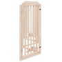 Folding dog gate 6 panels made of poplar wood 300 cm by , Dog kennels and fences - Ref: Foro24-352175, Price: 79,84 €, Discou...