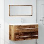 2-piece aged engineered wood bathroom furniture set | Foro24|Onlineshop| Casa, Jardín y Más Foro24.es