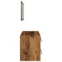 2-piece aged engineered wood bathroom furniture set | Foro24|Onlineshop| Casa, Jardín y Más Foro24.es