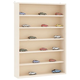 Wall display cabinet with 6 shelves 40x8.5x55 cm by , Shelves and shelves - Ref: Foro24-4017381, Price: 38,99 €, Discount: %