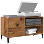 Holzschrank für Schallplatten, antik aussehend, 84,5x38x48 cm. von , CD- und DVD-Speicher - Ref: Foro24-857165, Preis: 72,84 ...