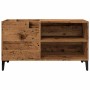 Holzschrank für Schallplatten, antik aussehend, 84,5x38x48 cm. von , CD- und DVD-Speicher - Ref: Foro24-857165, Preis: 72,84 ...