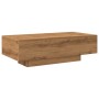 Engineered oak wood artisan coffee table 100x49.5x31 cm by , Coffee table - Ref: Foro24-856405, Price: 69,50 €, Discount: %