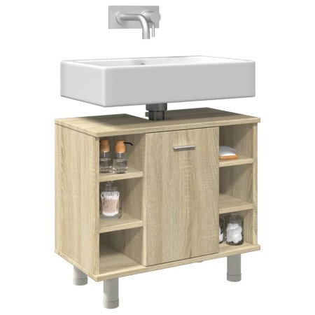 Badezimmerschrank aus Sonoma-Eichenfurnier, 60x32x53,5 cm. | Foro24|Onlineshop| Casa, Jardín y Más Foro24.es