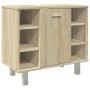 Badezimmerschrank aus Sonoma-Eichenfurnier, 60x32x53,5 cm. | Foro24|Onlineshop| Casa, Jardín y Más Foro24.es