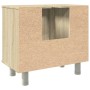 Badezimmerschrank aus Sonoma-Eichenfurnier, 60x32x53,5 cm. | Foro24|Onlineshop| Casa, Jardín y Más Foro24.es